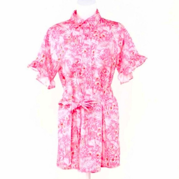 LOVERS + FRIENDS JULIET MINI SHIRT DRESS BY REVOLVE SIZE X SMALL - Picture 13 of 15